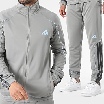 Adidas Sportswear - Ensemble De Survetement Stadium KB6213 Gris