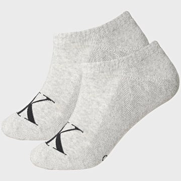 Calvin Klein - Lot De 2 Paires De Chaussettes 701228809 Gris