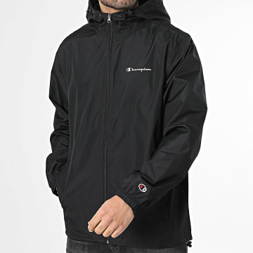 Champion - Zipped Hoodie Windbreaker 222272 Black