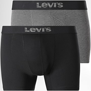 Levi's - Lot De 2 Boxers 701238022 Noir Gris