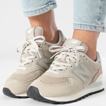 New Balance - Sneakers Donna 574 W5746J3 Beige NB White