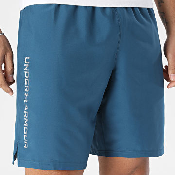 Under Armour - Short Jogging UA TechWoven Wordmark 1383356 Bleu Marine