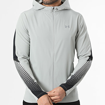 Under Armour - Veste Zippée Capuche UA Velociti Storm 6005900 Gris