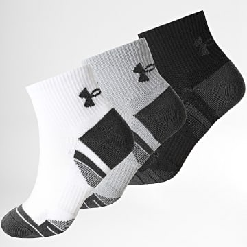 Under Armour - Lot De 3 Paires De Chaussettes 1379510 Noir Blanc Gris