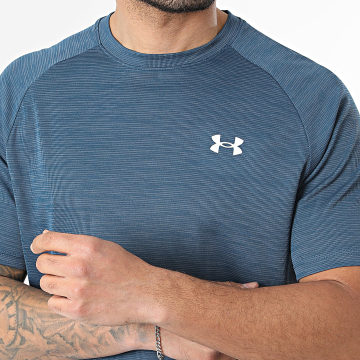 Under Armour - Tee Shirt Loose Fit Tech Textured 1382796 Bleu Marine