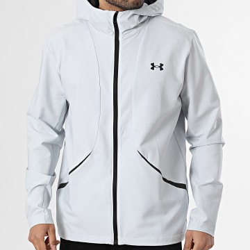 Under Armour - Veste Zippée Capuche Unstoppable 6014621 Gris Clair