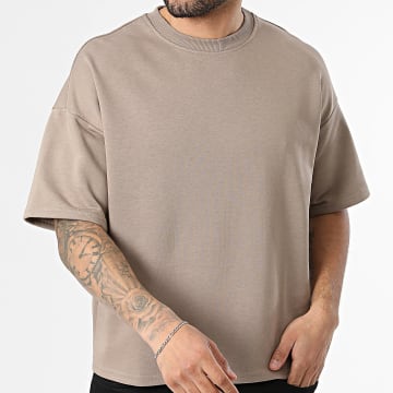 Uniplay - Tee Shirt Oversize Large 210 Marron Clair