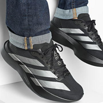 Adidas Sportswear - Baskets Adizero Evo SL Woven KI6901 Core Black Iron Metallic Carbon