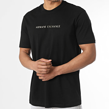 Armani Exchange - Tee Shirt XM002827-AF12308 Noir Doré