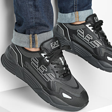 EA7 Emporio Armani - Zapatillas 7X000306-AF23595 Triple Black Silver