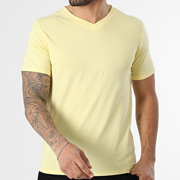 MTX - Camiseta Cuello V Amarilla
