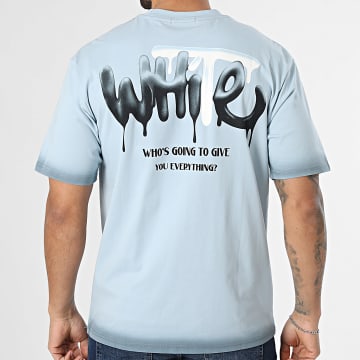 MTX - Tee Shirt Oversize Large 810 Bleu Clair