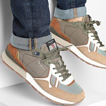 Pepe Jeans - Baskets Brit Must PMS400028 Mud Brown