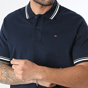 Tommy Jeans - Polo Manches Courtes Regular Fit Tipped 2700 Bleu Marine