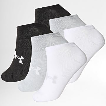 Under Armour - Lot De 6 Paires De Chaussettes 1382611 Noir Gris Blanc
