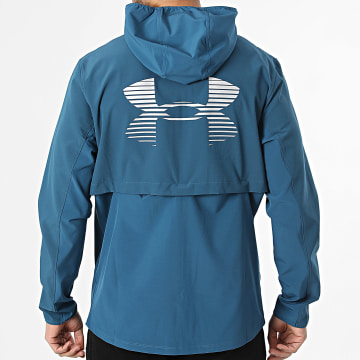 Under Armour - Veste Capuche Zippée Velociti Pro Storm 6005897 Bleu Marine
