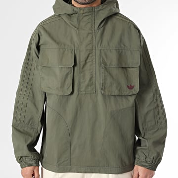 Adidas Originals - Veste Capuche Outdoor Britcore KV4445 Vert Kaki