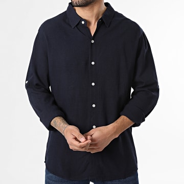 MTX - Hemd Langarm 720 Dunkelblau