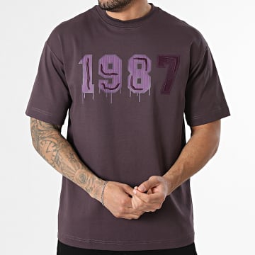 MTX - Tee Shirt Oversize Large 778 Bordeaux