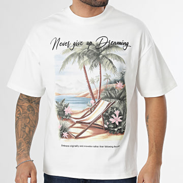 MTX - Tee Shirt Oversize Large 01 Beige Clair