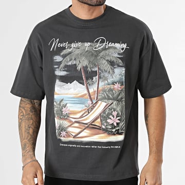 MTX - T-Shirt Oversize Large 01 Anthrazitgrau