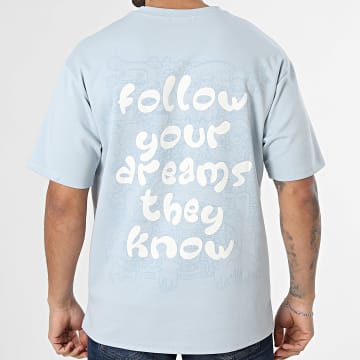 MTX - Tee Shirt Oversize Large 185 Bleu Clair