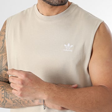 Adidas Originals - Tee Shirt Sans Manches Trefoil Essentials KE3397 Beige