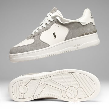 Polo Ralph Lauren - Sapatilhas Masters Court Grey White