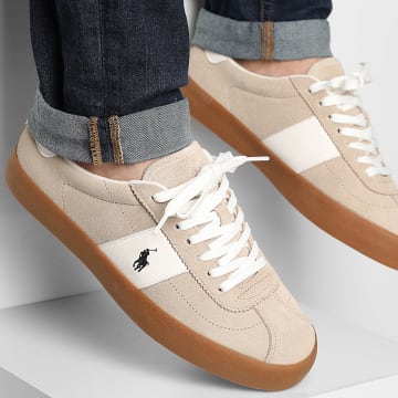Polo Ralph Lauren - Zapatillas Court Vulc Milkshake White