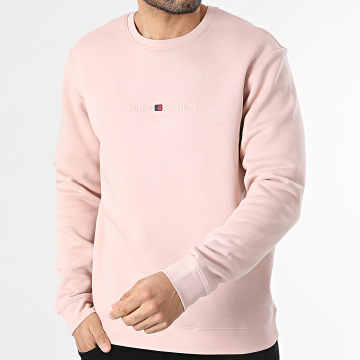 Teddy Smith - Felpa Crewneck Jim 10818110D Rosa