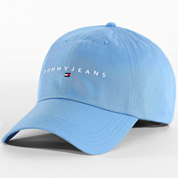 Tommy Jeans - Casquette Linear Logo 4198 Bleu