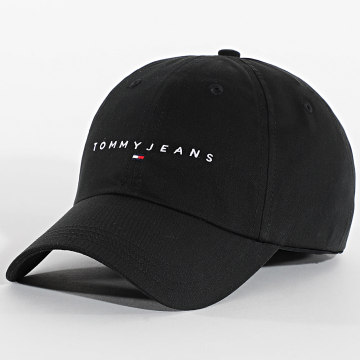 Tommy Jeans - Casquette Linear Logo 4198 Noir