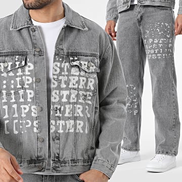 Uniplay - Set Jean Jacke Und Jean 458 Grau