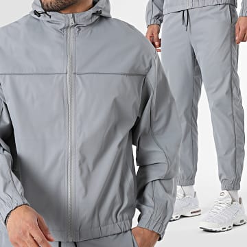 Uniplay - Trainingsanzug 167 Grau Reflektierend