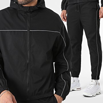 Uniplay - Trainingsanzug 167 Schwarz Reflektierend