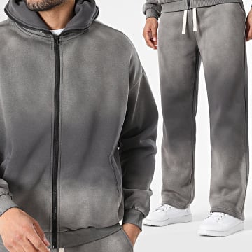 Uniplay - Set aus Trainingsanzug 077 Anthrazit Grau