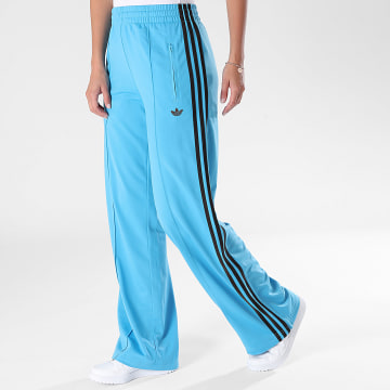 Adidas Originals - Pantalon Jogging A Bandes Loose Fit Femme FB KU8128 Bleu Clair