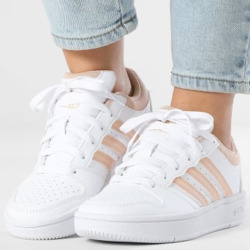 Adidas Sportswear - Baskets Femme Hoops Classic W KI1038 Footwear White Halo Blue