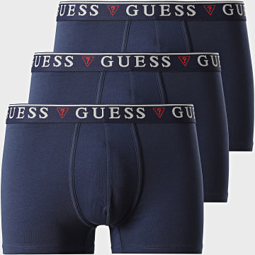 Guess - Lot De 3 Boxers U97G01-KCD31 Bleu Marine