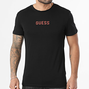 Guess - Camiseta U6GM01-K6YW1 Negra