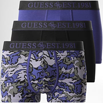 Guess - Lot De 3 Boxers U6GG05-K6YW1 Noir Violet