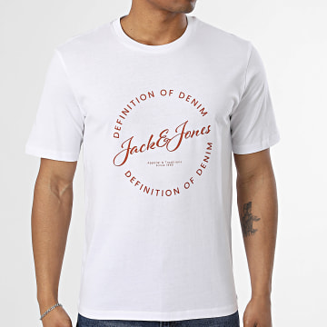 Jack And Jones - Tee Shirt Rayson Blanc