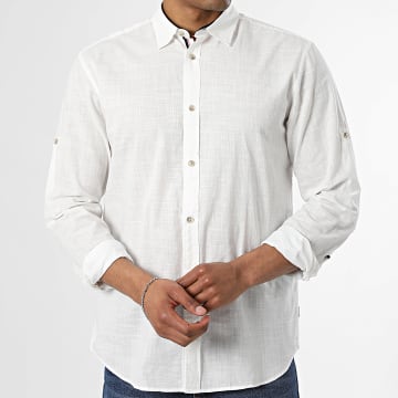 Jack And Jones - Chemise Manches Longues Henry Blanc