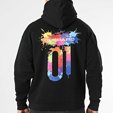 Jimmy Vienot - Sudadera Capucha Relaxed Guepardo Negro