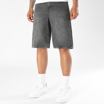 LBO - Calção de jogging Calça jean Baggy Fit 0029 Cinza