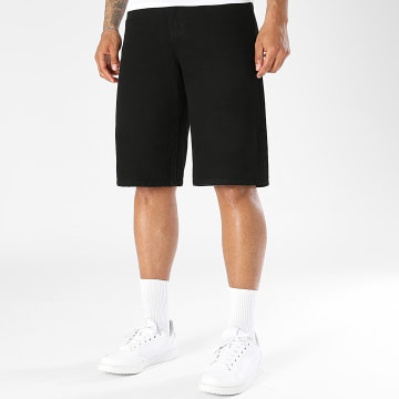 LBO - Calção de jogging Calça jean Baggy Fit 0035 Preto
