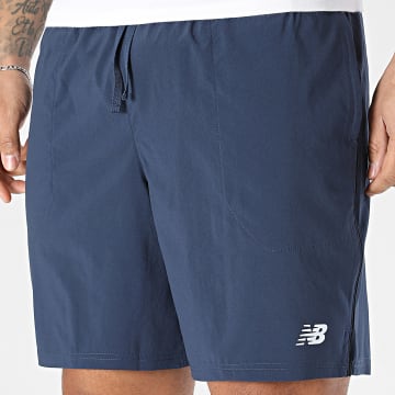 New Balance - Short Jogging MS51902 Bleu Marine