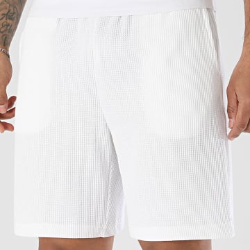 Only And Sons - Short Jogging Gaufré Tobie Beige Clair