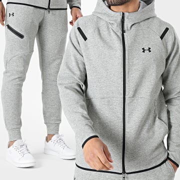 Under Armour - Ensemble De Survetement Unstoppable Flc 1389352 1389353 Gris Chiné