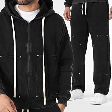 Uniplay - Set Trainingsanzug 217 Schwarz